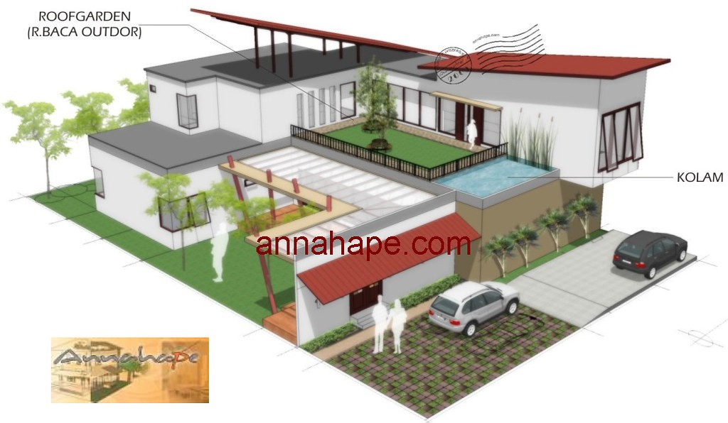 Arungkan Elegansi Modern dengan Rumah Minimalis 2 Lantai Berlahan Trapesium